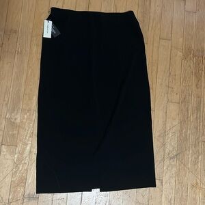 NWT!! Babaton midi length black skirt!